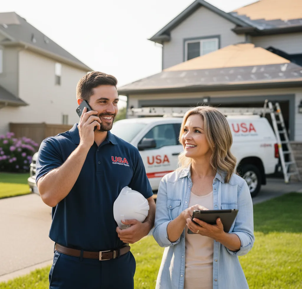 USA Roof Repair Experts customer support in Waterford